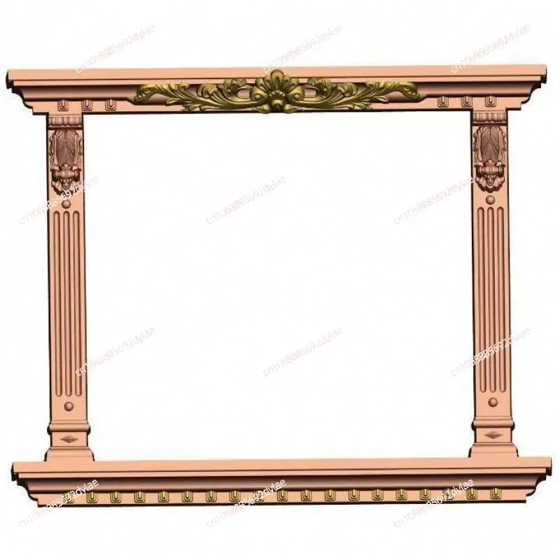 Adjustable Roman Column Window Model ABS Multi Pattern Window Cover Molds European Villa Square Column Mold House Wall Decor