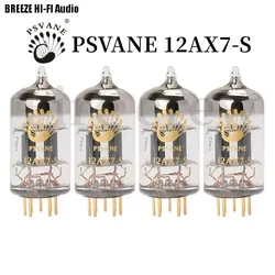 BREEZE 2024 NEW PSVANE 12AX7 ECC83 Vacuum Tube EL84 ECC81 ECC82 ECC83 12AU7 12AT7 Precision Pairing Tubes For Electronic Tube