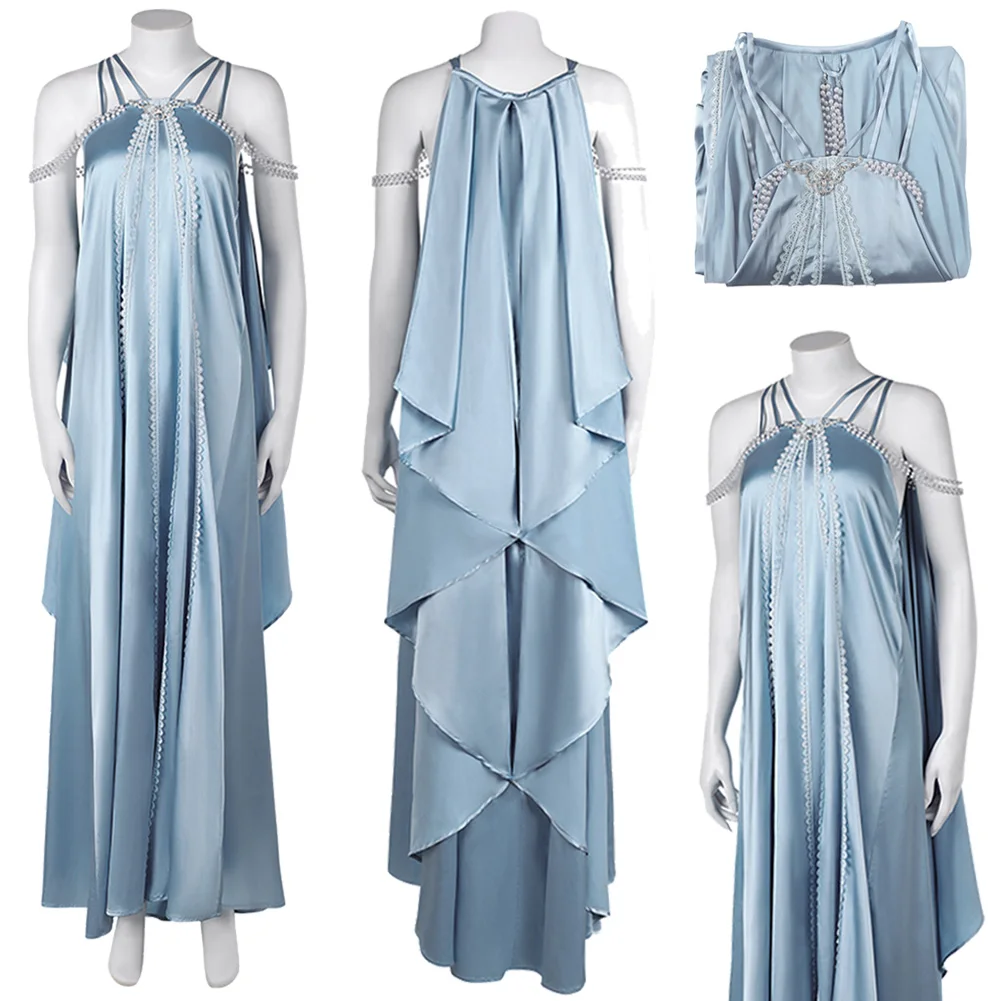 

Fantasia Padme Косплей Amidala платье для сна на бретельках фильм космическая битва Disfraz костюм для взрослых женщин Хэллоуин карнавальная праздничная одежда