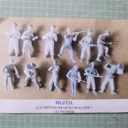 1/35 Resin Model Figure GK，   Unassembled and unpainted kit