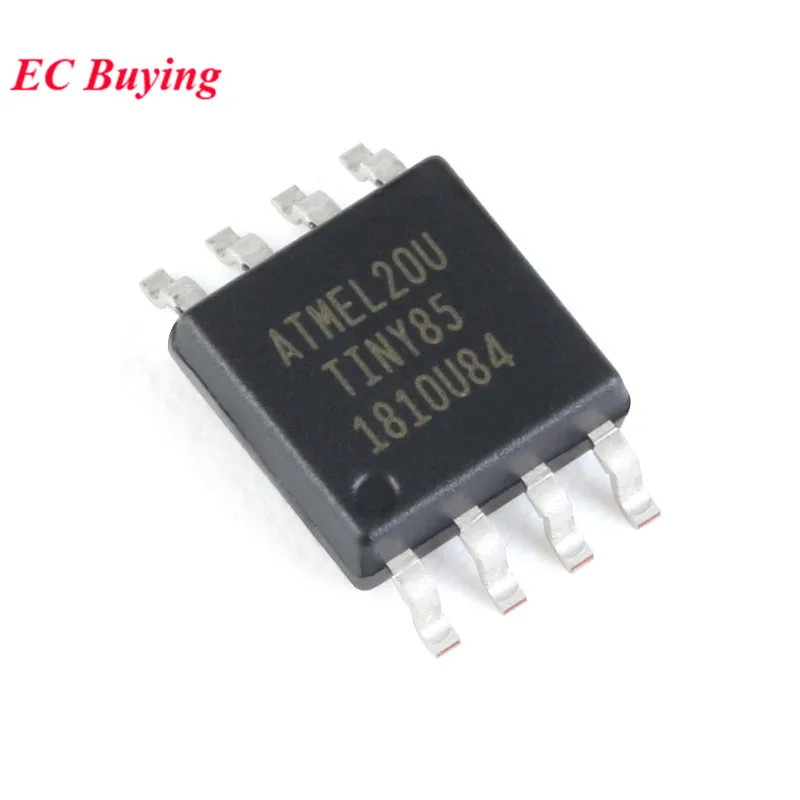 ATTINY85-20SU ATTINY13A-SSUR SOIC-8 SOP-8 8KB 20MHz AVR 8Bit Microcontroller Chip Original