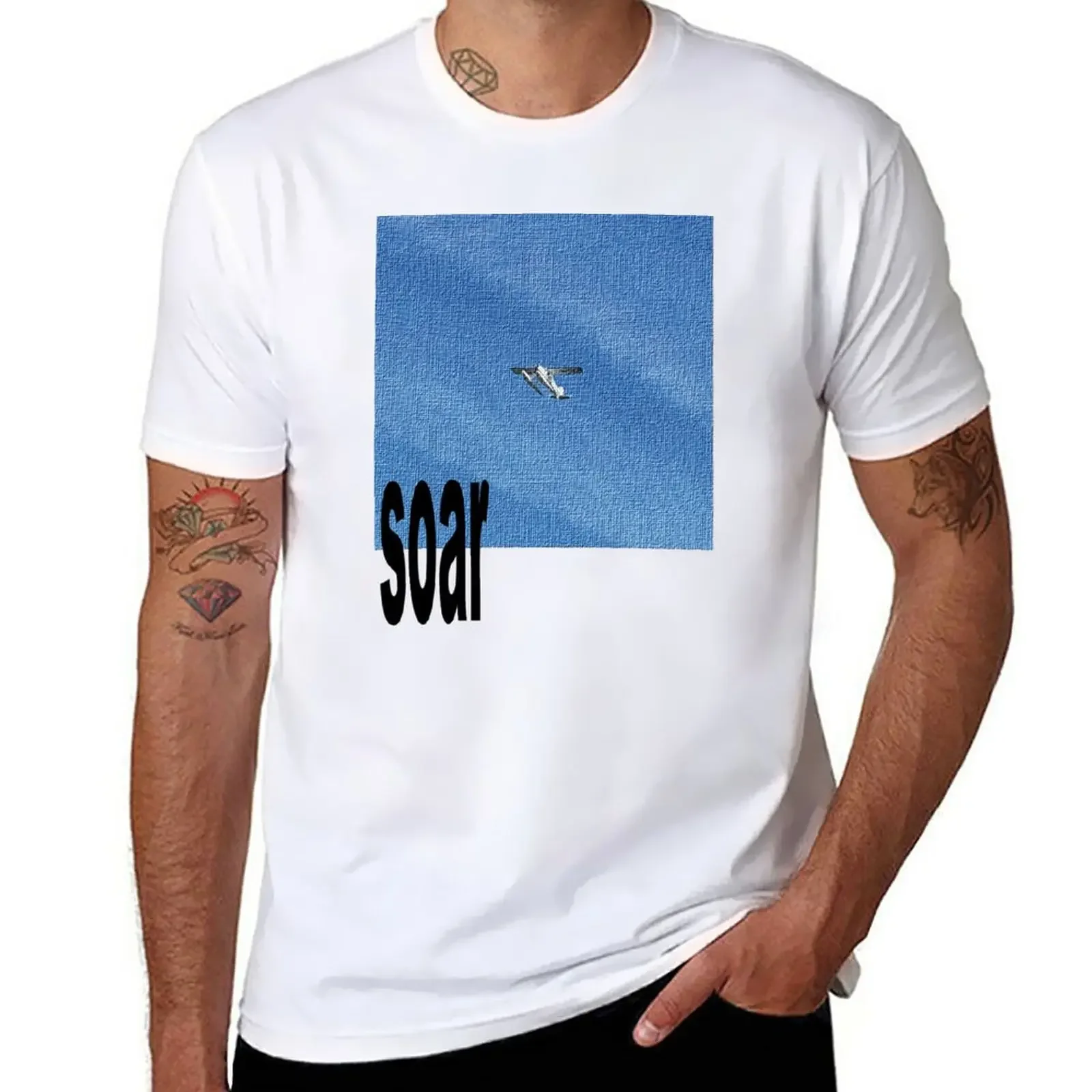 New Soaring Plane T-Shirt tees customized t shirts graphics t shirt funny t shirts for men