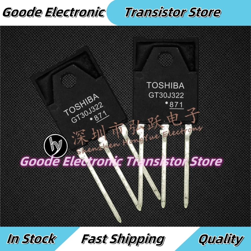 10PCS GT30J322 30J322  TO-3P 30A 600V  Fast Shipping Best Quality