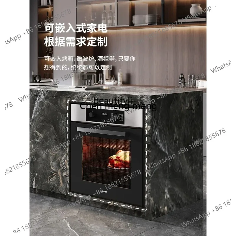 ss26 Zhongdao Table Italian-Style Flush Dining Table Integrated High-End Stone Plate Dining Table