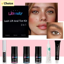 Libeauty Lash Lift and Tint Kit Professional Eyelash Lifting Kit Eyelash Perm Lash Tint Brow Dye Eye Makeup Tools