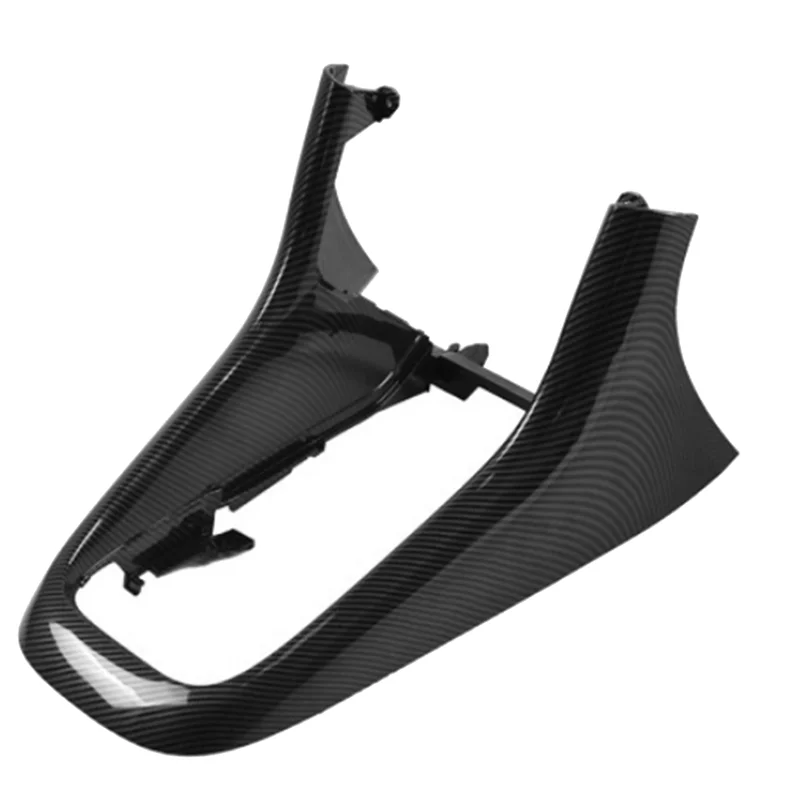 

Car Center Control Shift Lever Panel Frame Gear Lever Bracket Base For VW Golf 6 2008-2013 Carbon Fiber