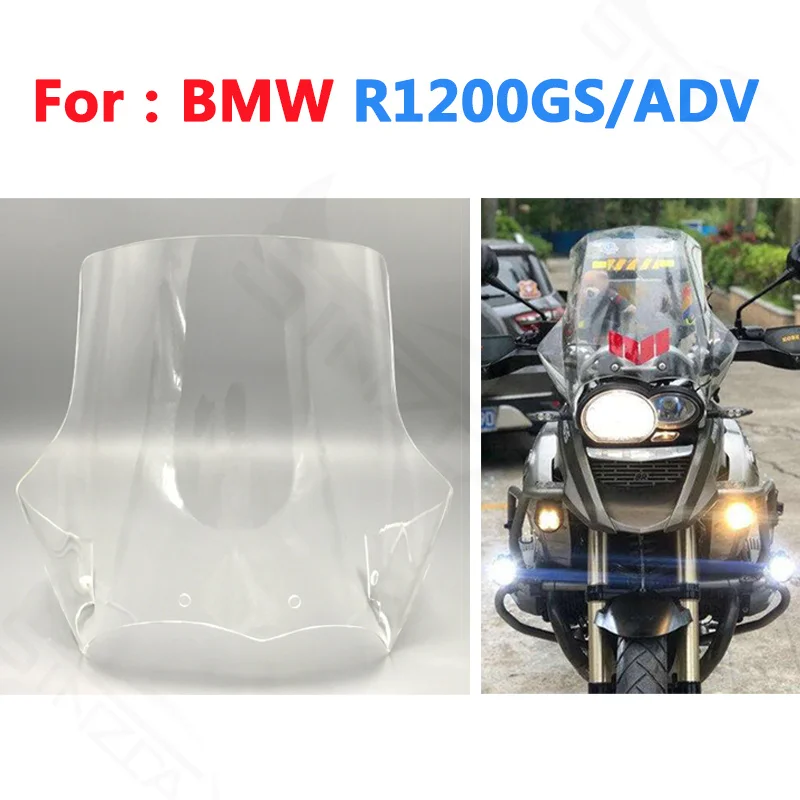 Parabrezza parabrezza Per BMW GS1200 R1200GS R1200 GS Adventure 2004 2005 2006 2007 2008 2009 2010 2011 2012 Parabrezza Anteriore Dello Schermo