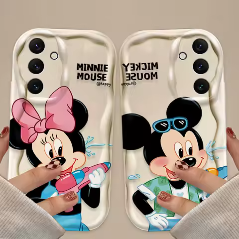 Disney Mickeys Minnie Case for Samsung Galaxy A16 A06 A55 A35 A25 A15 A05 A05S A54 A34 A24 A14 A73 A53 A33 A23 A13 A52 A32 A22