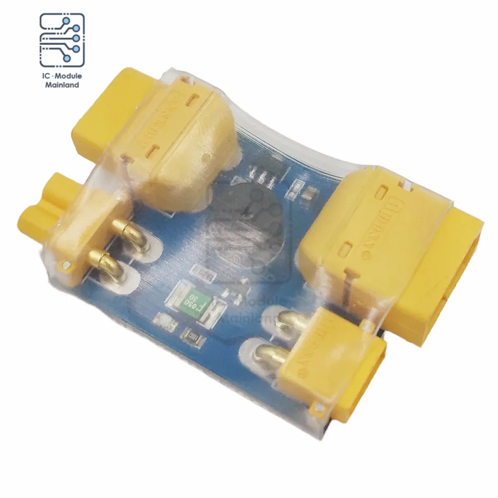 XT30 XT60 Fuse Short Circuit Protection Plug Module 2-6S with Horn Alarm Fitted and Tested for RC Quad FPV Racing Drones