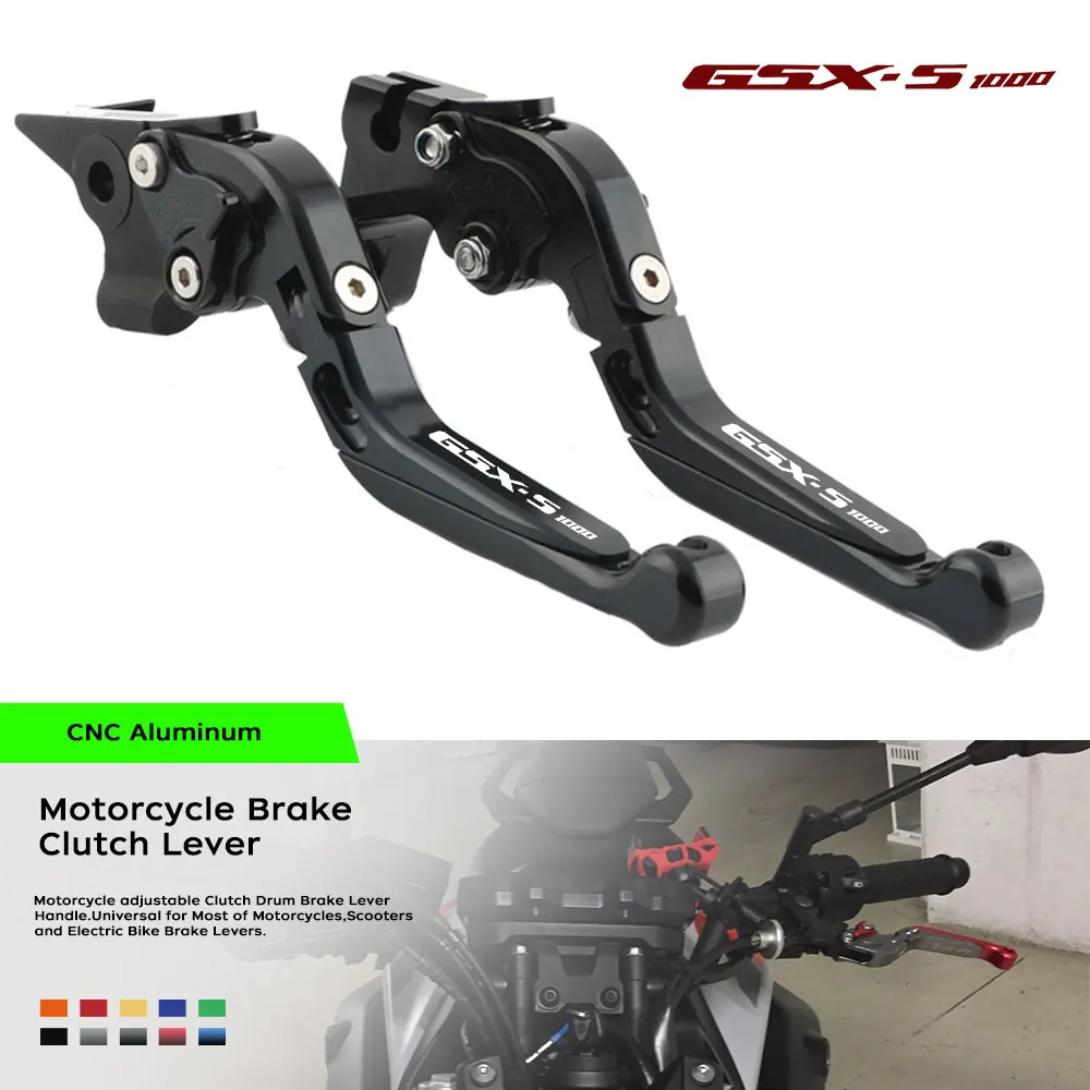 

Fit SUZUKI KATANA GSX-S1000 F ABS Motorcycle Clutch Brake Lever Set Adjustable Folding Handle Accessories 2015-2021 2020 Parts