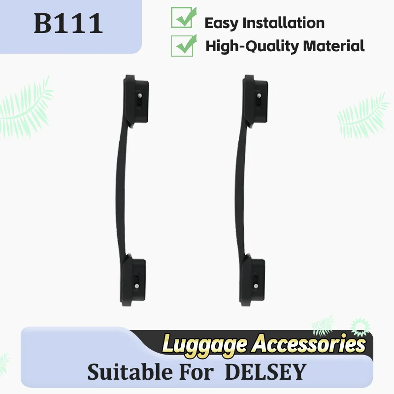For DELSEY  Luggage Handle Comfortable Grip Anti-Slip Wear-Resistant Anti-Aging  Replacement Screw Tool Kit