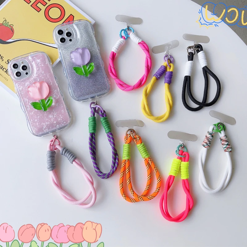 New Fashion Creative Mobile Phone Lanyard, Wrist Strap, Multi-purpose Convenient Wrist Rope, Pure Manual Lanyard