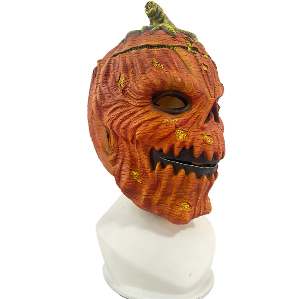Die Gruselige Kürbismaske mit Wechselnden Gesichtern, Halloween-Karneval-Kostümparty Gruselige Verrottete Gesichtsmasken – Detail 3