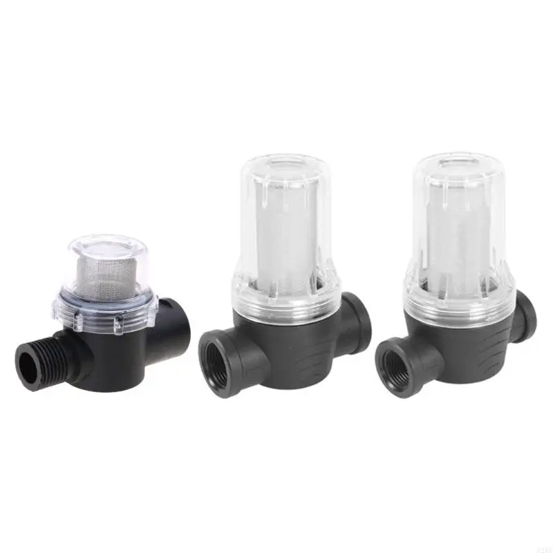 

A2BF Garden Hose Inlet Filter for Highs Pressure Washer, Sediment Filter Attachment, 40/50 Mesh Screen,Water Pipe Filter
