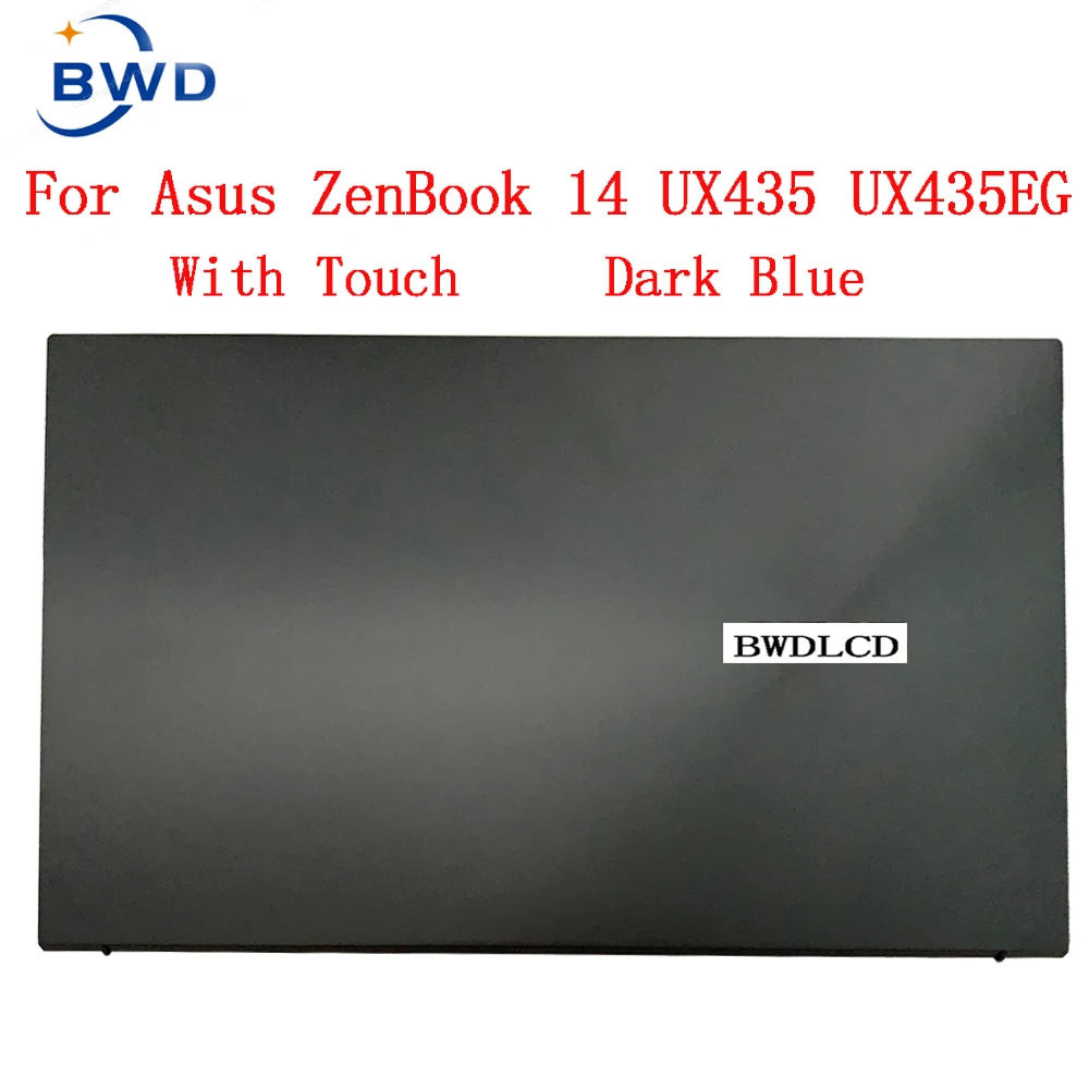 14'' original display with cover for Asus Zenbook 14 Ultralight UX435 UX435EG Touch LCD screen assembly FHD 1920X1080