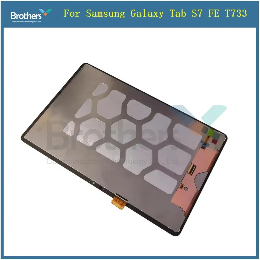 

T730 T735 LCD For Samsung Galaxy Tab S7 FE T733 T736 T737 T738 Screen Touch Display Digitizer Assembly Replacement 10.1"