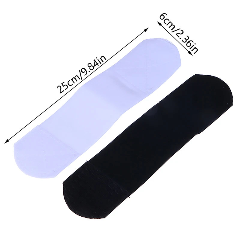 2Pcs Shin Guard Fixed Bandage Tape Fastener Adjustable Elastic Shinguard Fixing Strap For Football Cycling Leg Shin Pad