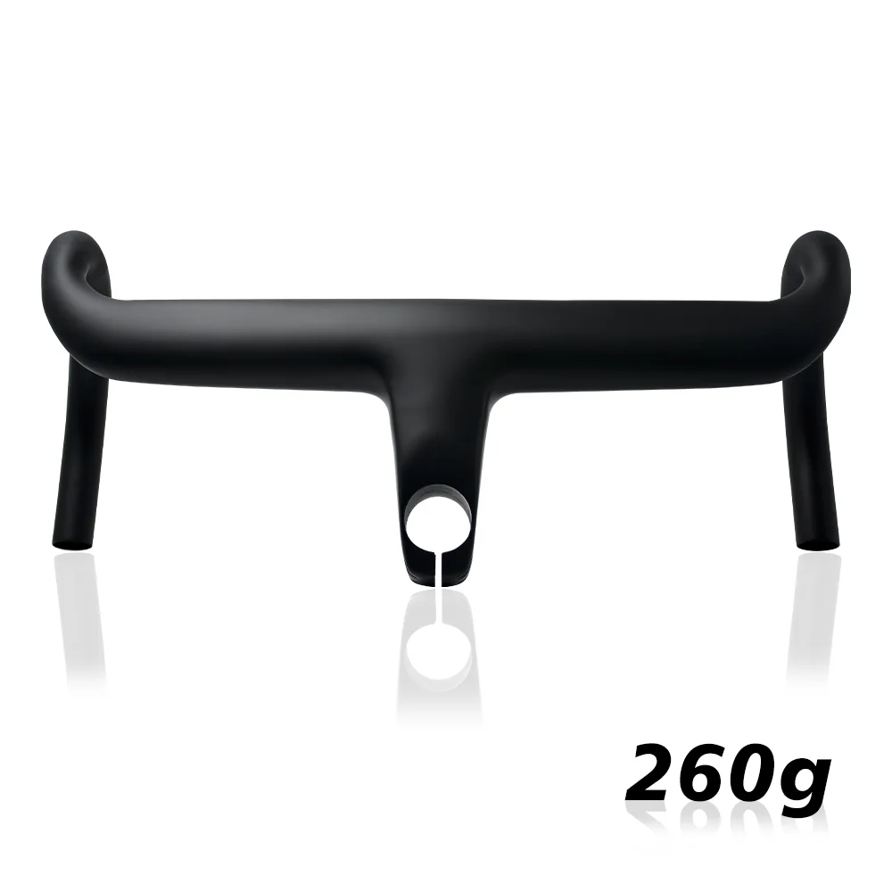 AliExpress 260g Ultralight Full Carbon Fiber Integrated Aero Handlebar for Road Bike, One-Piece Molded Design