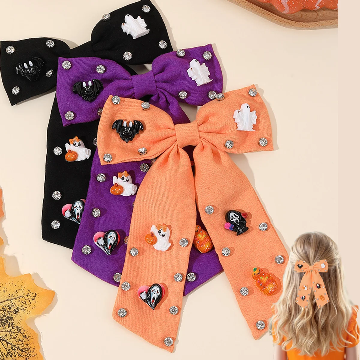 Halloween Bow Hair …