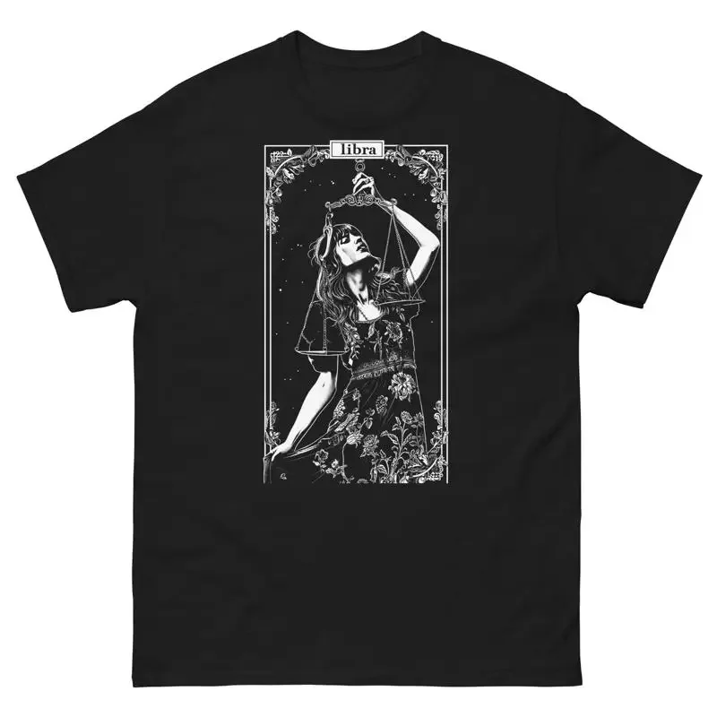 Libra Astrological Zodiac Tee Esoteric Scales Astrology Air Sign T Shirt