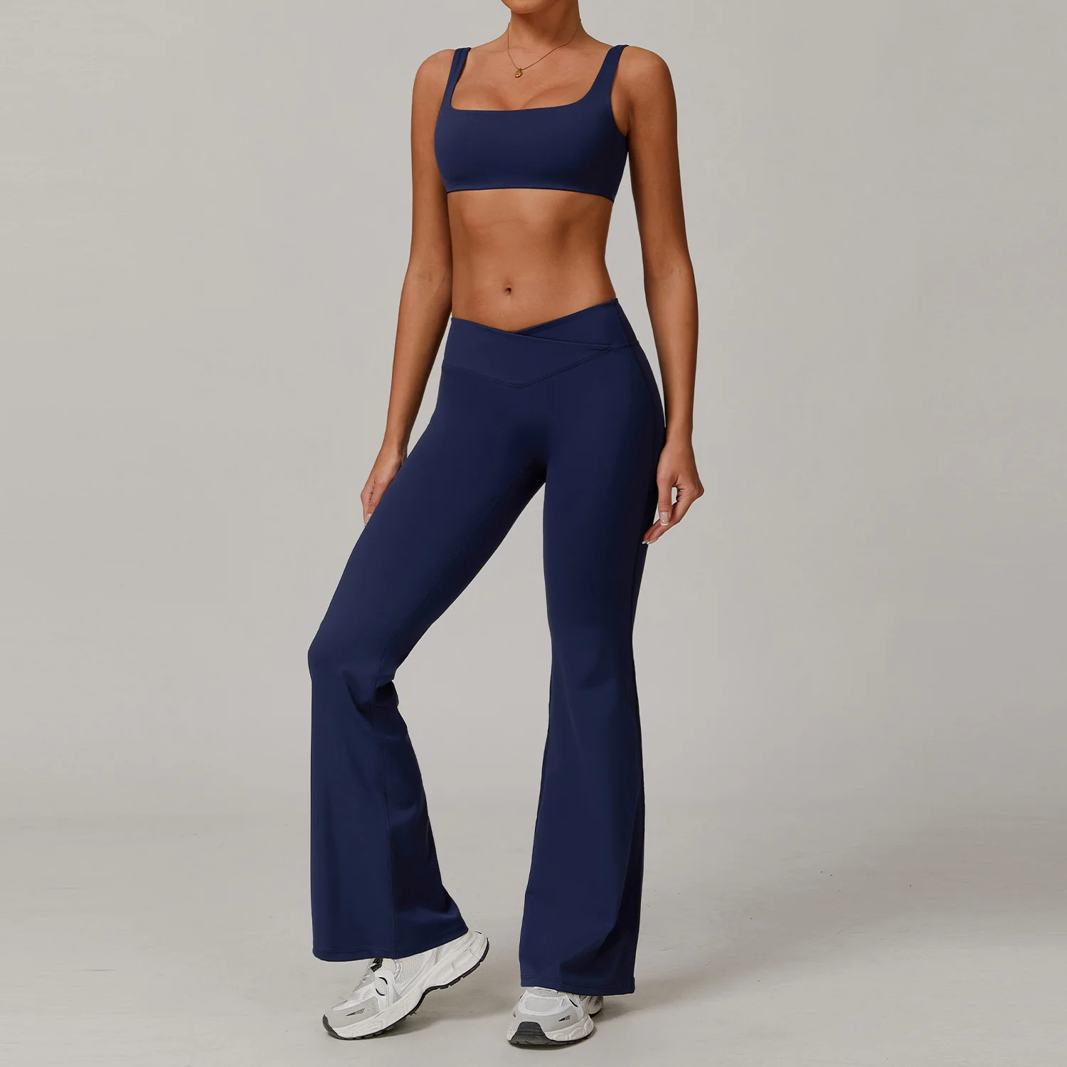 2 Pieces Yoga Set Workout Sets Women Tracksuit Gym Push Up Fitness Running Workout Clothes Sport Bra Leggings Suit Activewear