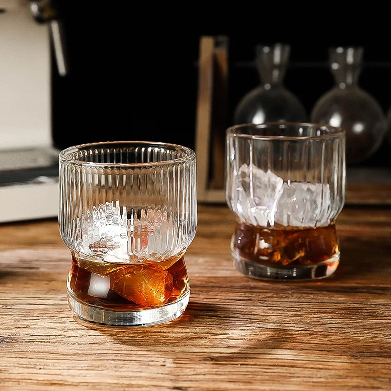 

Attractive Glass Water Cup American Style Coffee Cup for Home Use Fruit Juice And Beer Drinking Glasses High Aesthetic Value