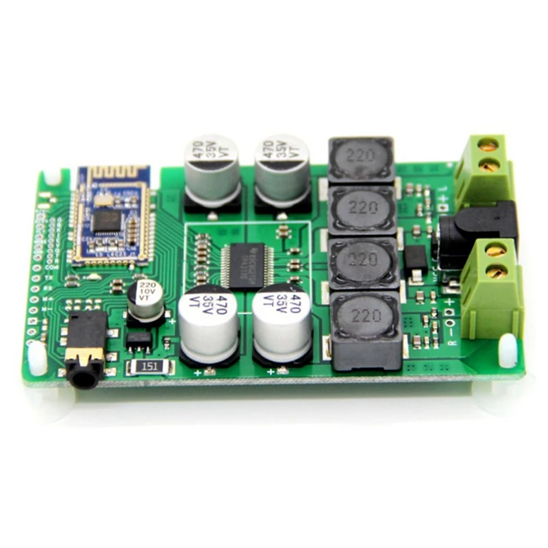 

TPA3118 Bluetooth Amplifier Audio Board 2X30W Stereo Amp Power Amplifier Aux Support Serial Port Change Name Password