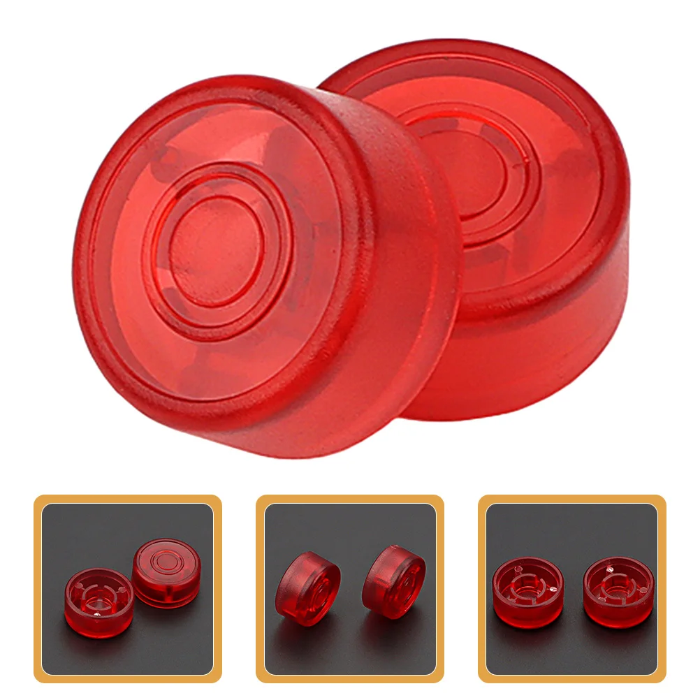 

2Pcs Professional Guitar Pedal Button Caps Footswitch Topper Plastic Replacement Guitar Accessories Pedal Toppers
