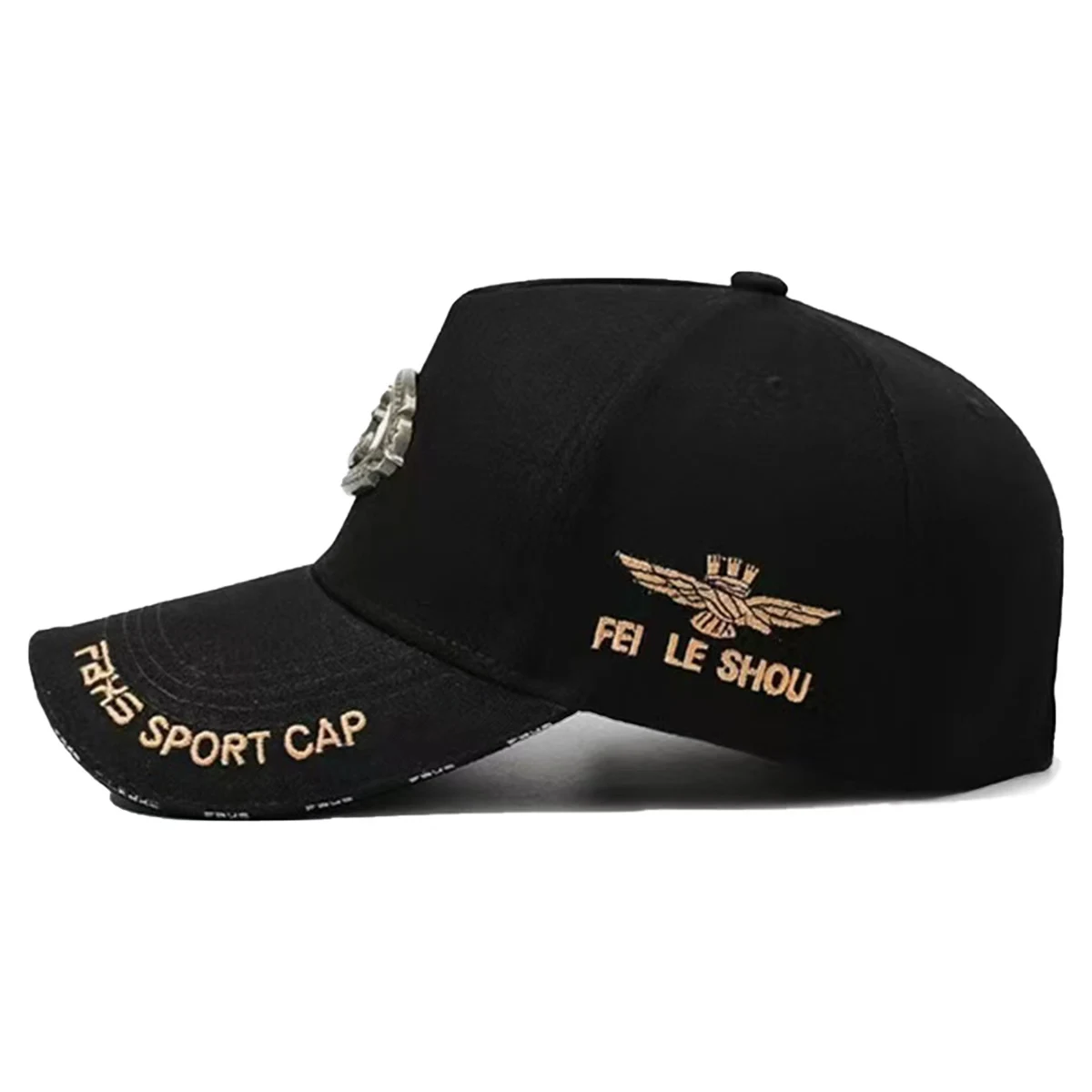 Unisex Anchor FAKS SPORT CAP Baseballkappen mit Stickerei, Frühling und Herbst, für den Außenbereich, verstellbare Freizeithüte, Sonnenschutzhut, Sportkappe – Detail 3