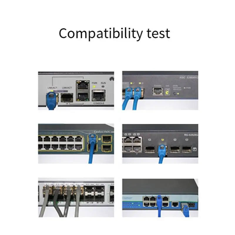 Modul DIGIT-SFP+ RJ45 Switch GBIC Konektor 10G Kabel Tembaga SFP Port Listrik 10G Modul Optik Port Ethernet