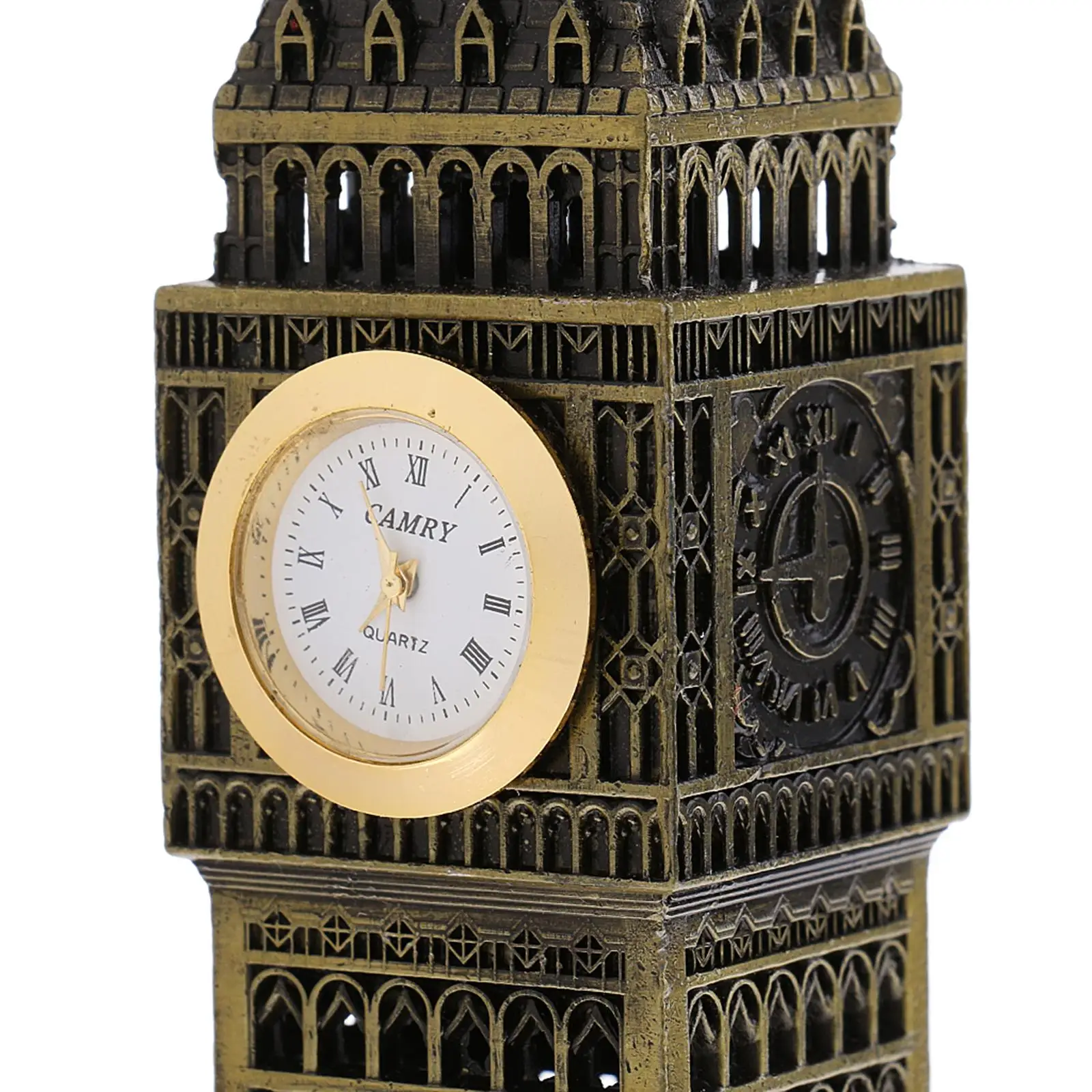 Big Ben Souvenir Alloy Iron Modern Decoration Statuette Desk Statue Sculpture for Office Family Present
