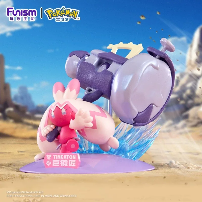 Figurines d'action Pokemon TINKATON GHOLDENGO, Collection originale de bureau pour la maison, modèle d'ornements, cadeaux de vacances, jouets pour enfants