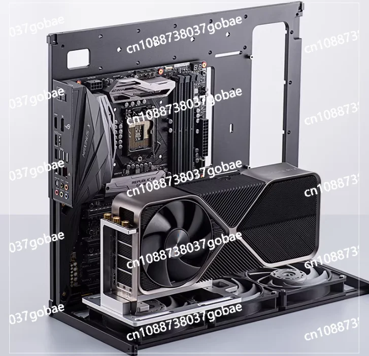Graphics card vertical 90 degree vertical mounting bracket full speed lossless vertical mounting bracket kit