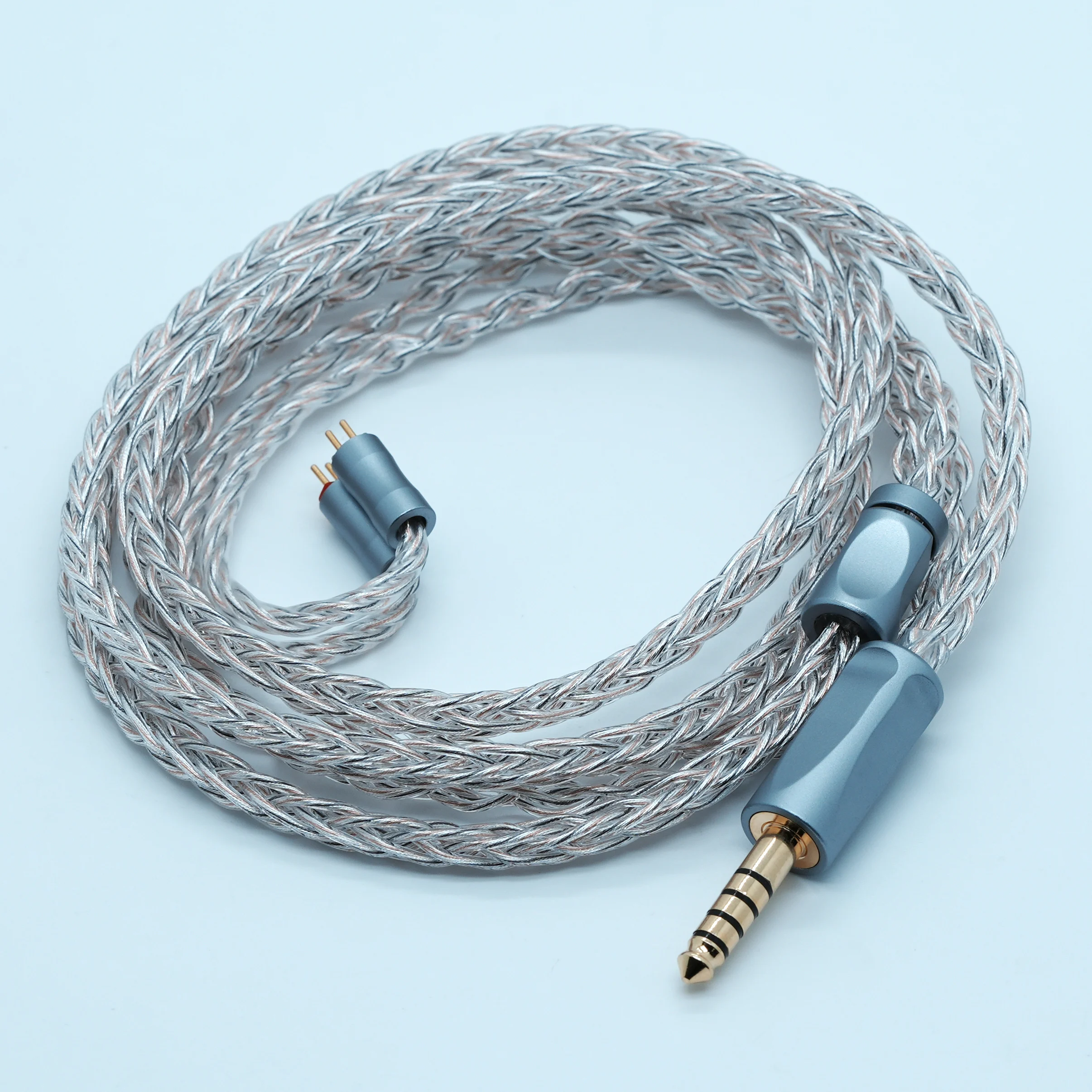 Trusted-52 iem Cable 6N oil-impregnated graphene + 7N OCC silver plated palladium + 7N OCC  Upgrade Earphone Cable  with MMCX