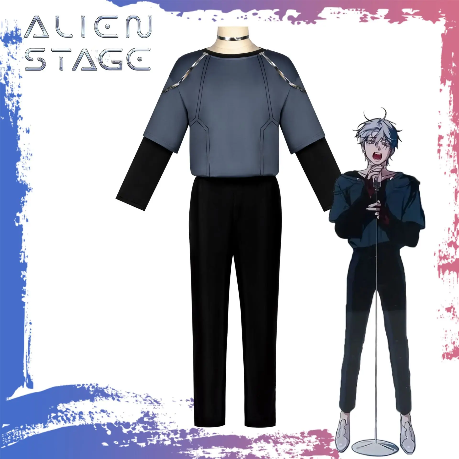 

Костюм для косплея Alien Stage R7 Tiel Luka Alienstage Blink, сценический костюм, платье для косплея
