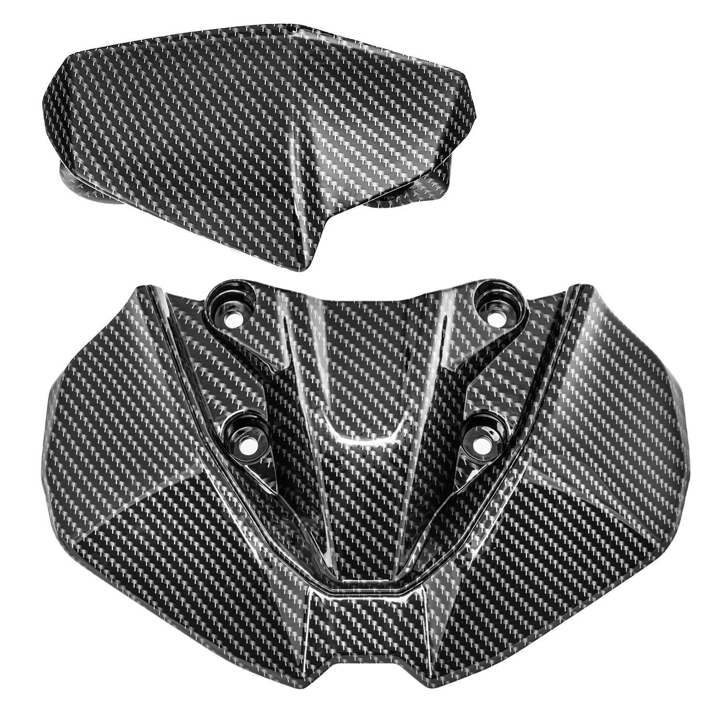 Motorcycle Front Extender Cowling Instrument Cover Hat Sun Visor Meter Guard For Yamaha MT-09 FZ-09 2017 2018 2019 2020 MT09 SP view 3