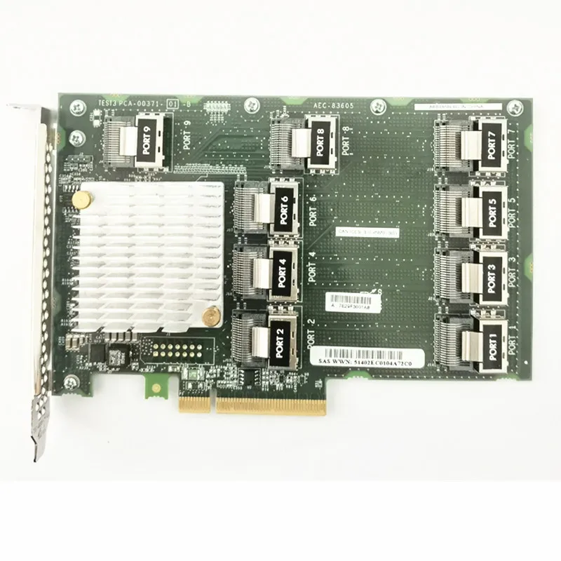 

727253-001 727252-001 727250-B21 9-port SAS Expansion Card Original 761879-001 AEC-83605 12GB SAS EXPANDER CARD