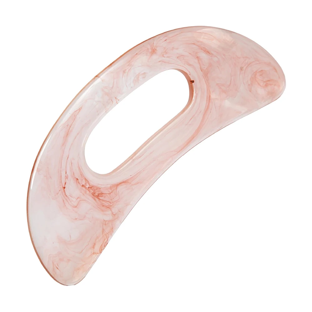 

Инструмент для массажа Гуа Ша с ручкой, массажер из смолы, скребковая доска для коррекции фигуры, мышц, шеи, спины, лица, массажный инструмент Гуа Ша для тела