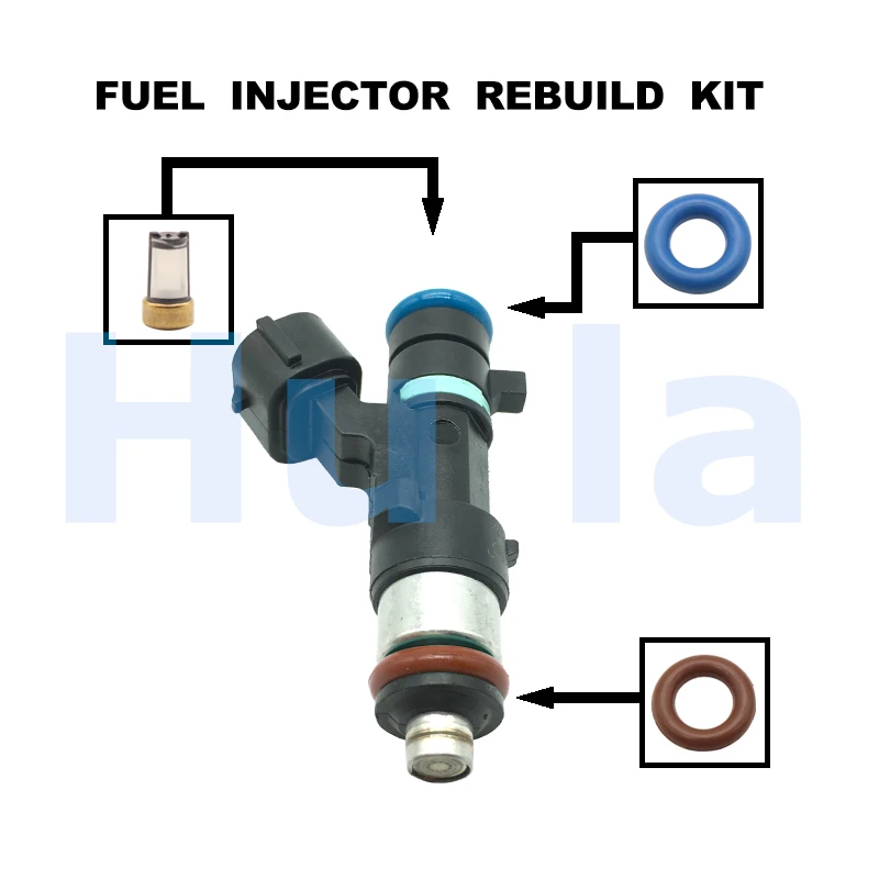 Fuel Injector Repair Kits Gasoline Gasket for 08-13 Nissan Altima QR25DE 2.5L 16600-ja000