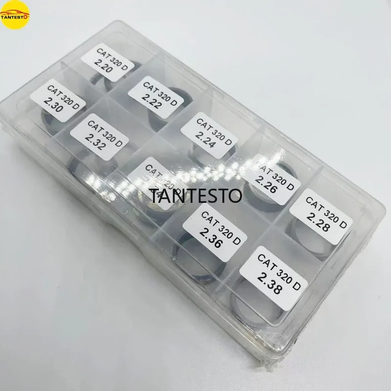 CRIN حاقن الملف اللولبي صمام فجوة الهواء غسالة جوانات إصلاح أطقم 2.20-2.38 ل CAT 320D