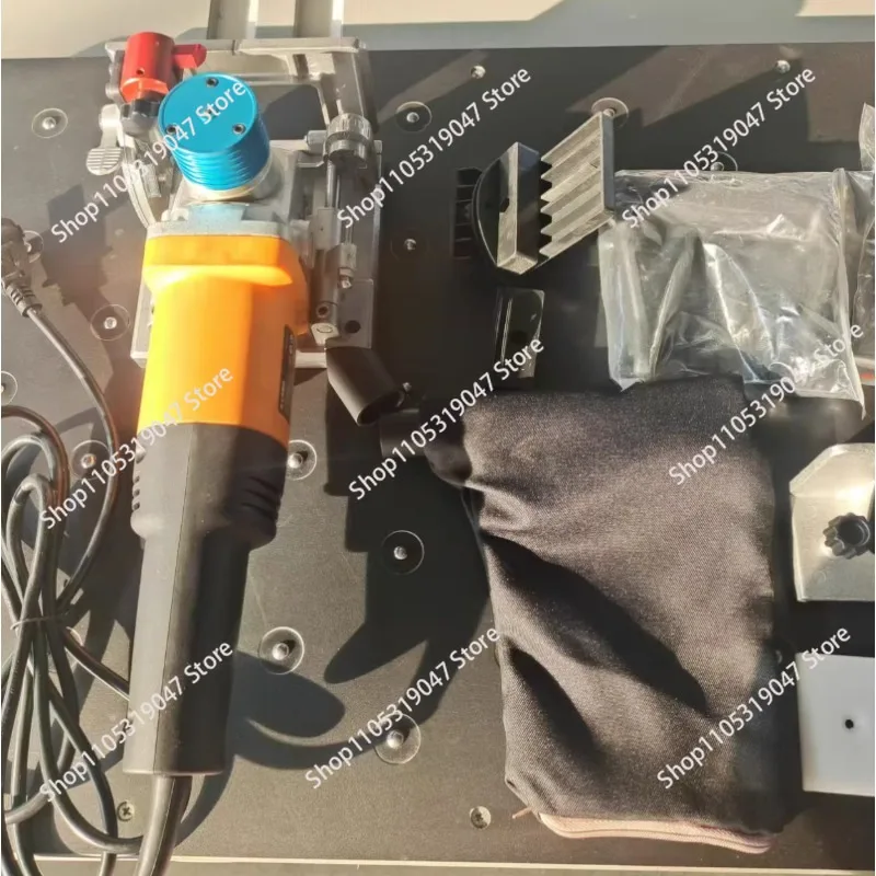 Handheld  slotting machine Woodworking tenoning machine with adjustable angle for home decoration wood boring tasks