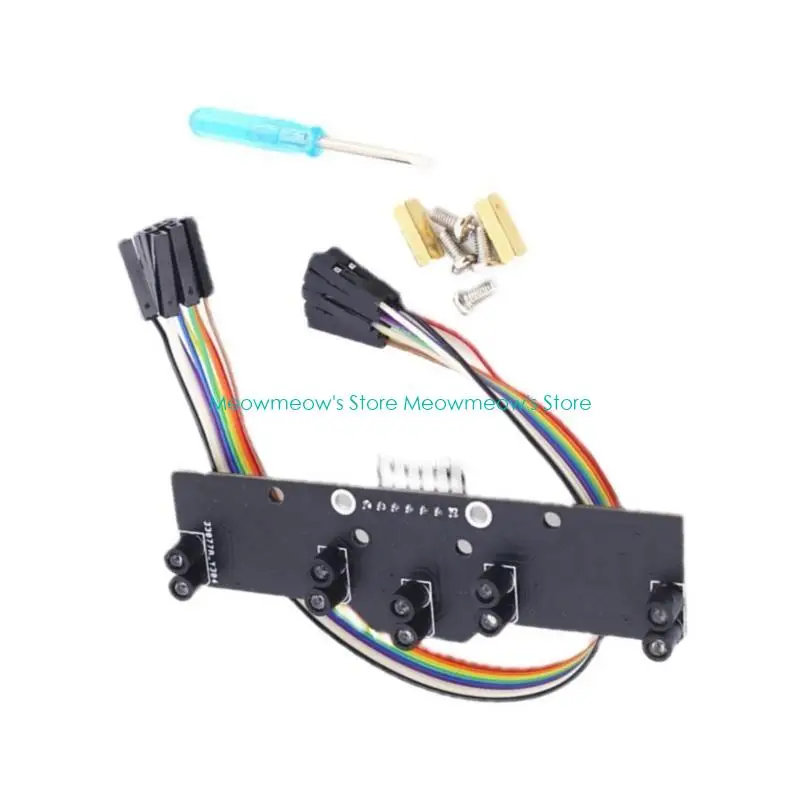 W91A 5Channel Digital Tracking Sensors ، 5Channel Gray Line Patrol Module for Robotics