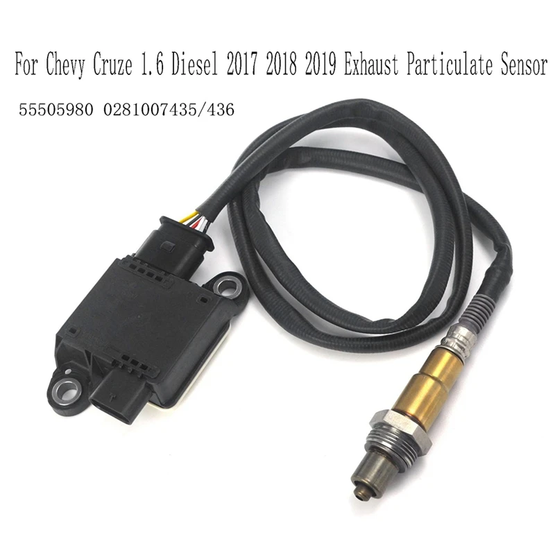 New For Chevy Cruze 1.6 Diesel 2017 2018 2019 Exhaust Particulate Sensor 55505980 0281007435/436