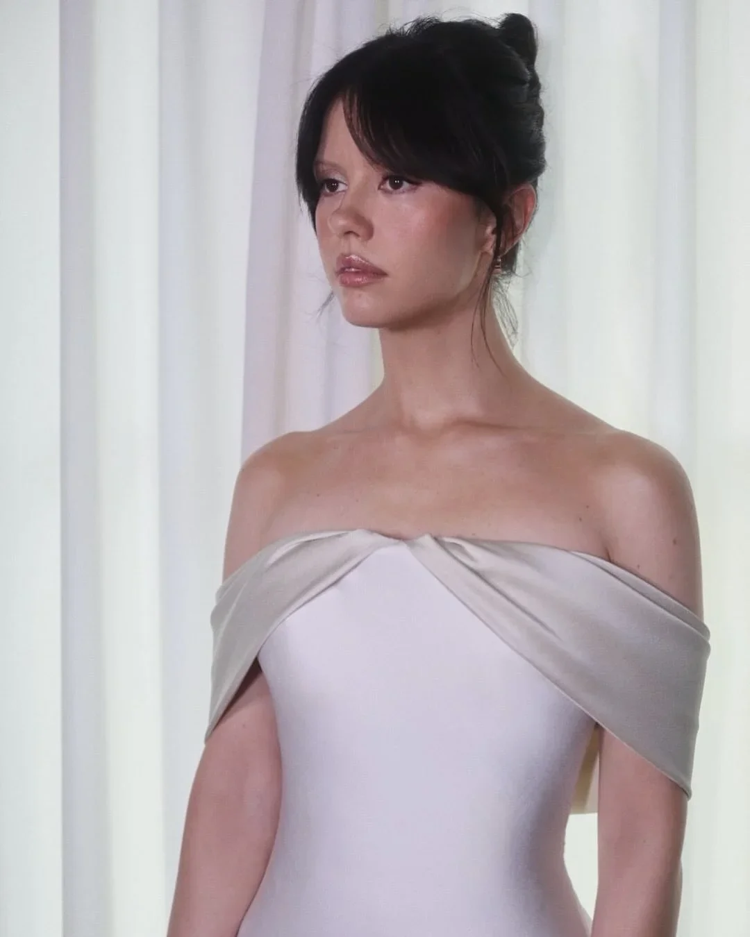 

Изысканные вечерние платья Aenyrst на заказ, с открытыми плечами, из розового шифона, для торжественных случаев, длинные женские платья