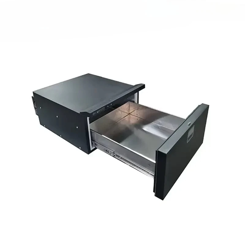 Emark Rosh Mini Fridge Freezer 12V 24V DC Compressor Small Size Big Capacity Cooler Box Mini Drawer EMC Approved Plastic