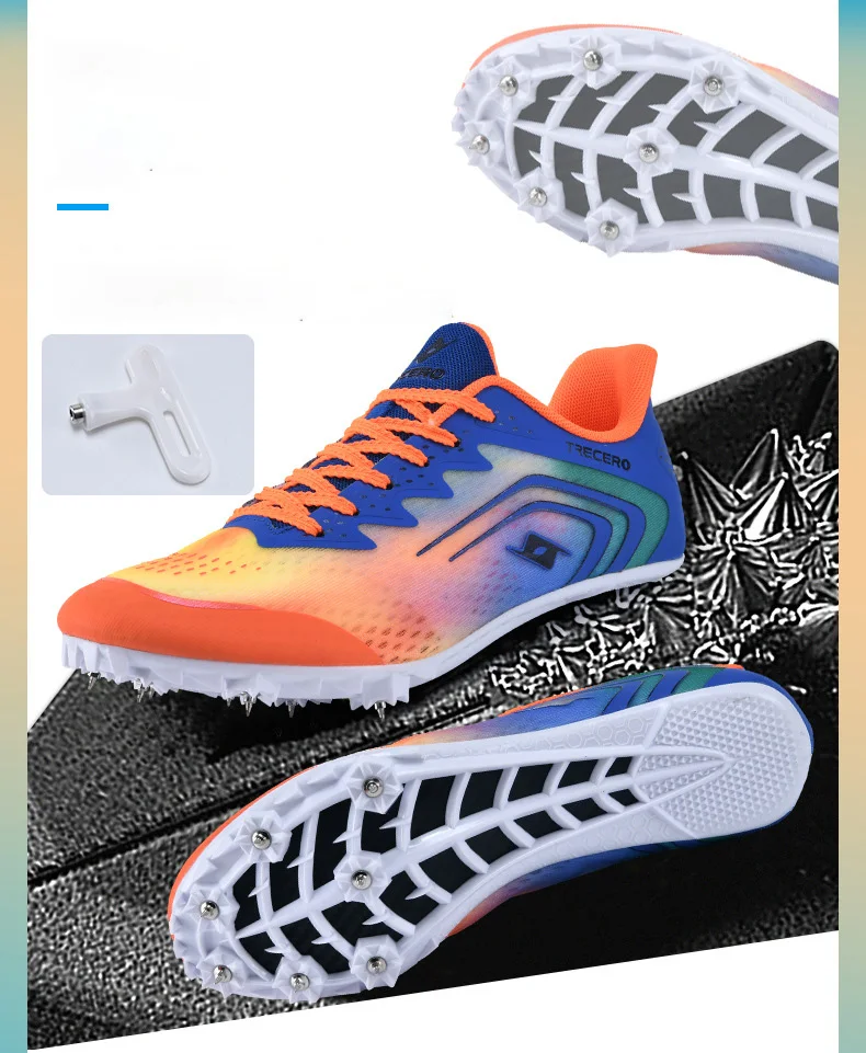 Neue Männer Leichtathletik Schuhe Spikes Mann der Frauen Outdoor Sport Leichtathletik Spikes Für Laufende Jungen Mädchen Training Nagel Schuhe Sneaker – Detail 9