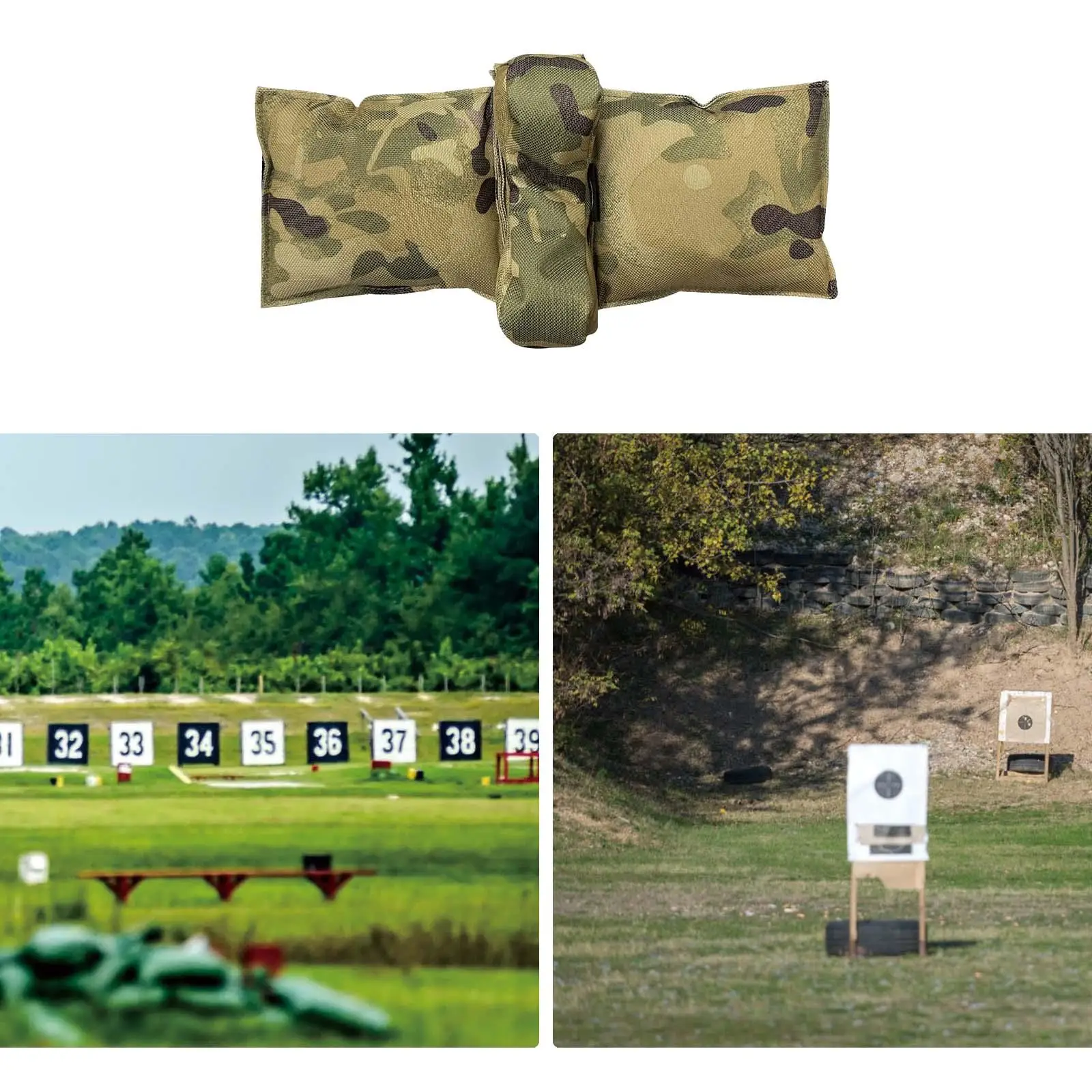 Hunting Support Sandbag Shooting Rest Bag Multiuse Wear Resistant Durable Small Oxford Cloth Sandbag for Outside Shooting Stand