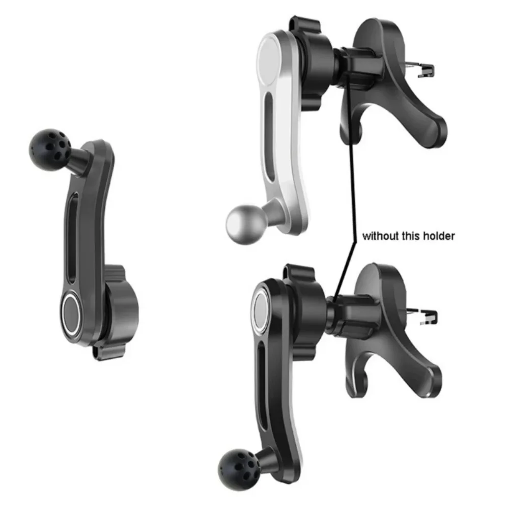 Soporte para Teléfono de Motocicleta de Aleación de Aluminio Premium a Prueba de Golpes 360 ° Rotación para Montaje en Manillar de Motocicleta y Bicicleta para Uso Diario