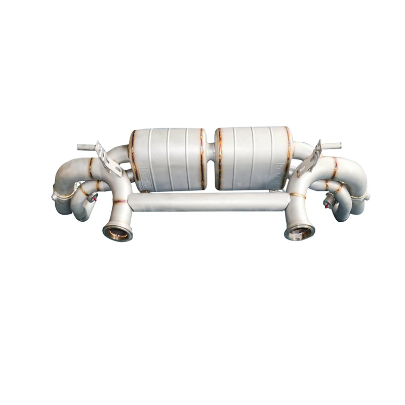 

Suitable for 17-19 Audi R8 exhaust muffler, stainless steel high performance pneumatic valve exhaust system