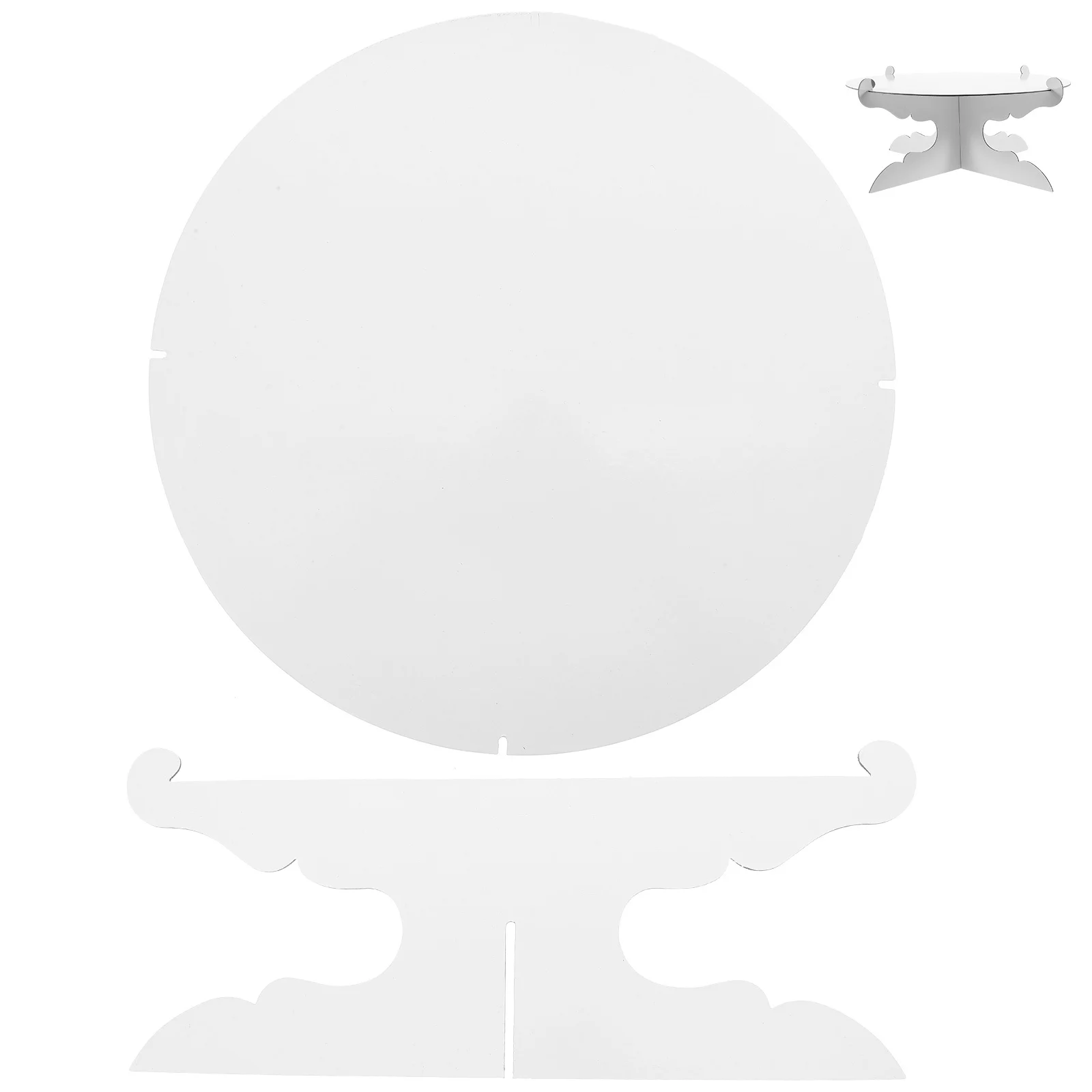 2 قطعة ورق للاستعمال مرة واحدة كعكة حامل كب كيك حامل الحلوى رف شاشة حفل زفاف المتاح كب كيك حامل كعكة حامل